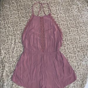 Mauve Romper